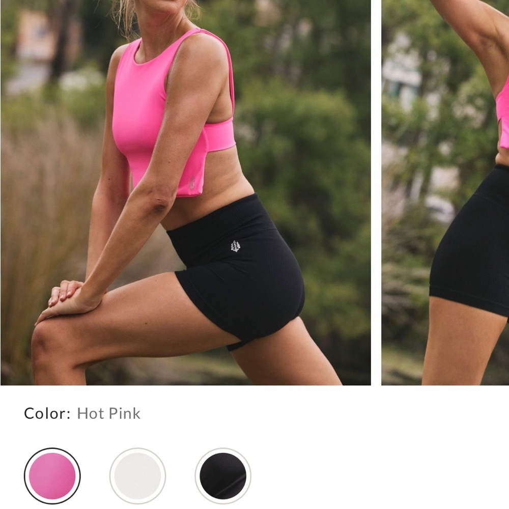 FP Movement by Free People Neon Pink Muscle Tee